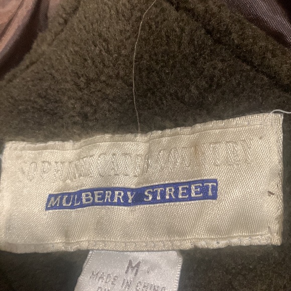 Mulberry Street- preowned jacket Olive Brown - Size Medium - Picture 6 of 11